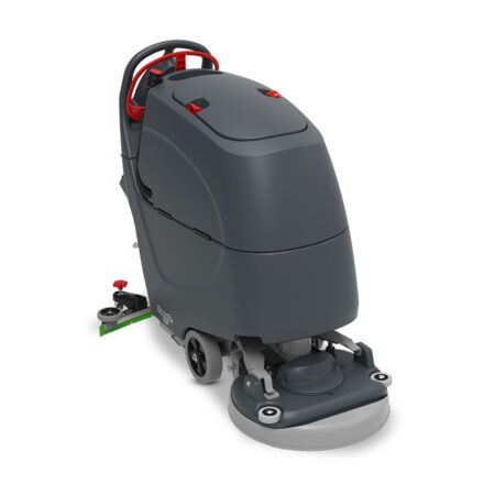 Maszyna do mycia podłóg Numatic TBL6055/100T w widoku z przodu pod kątem
