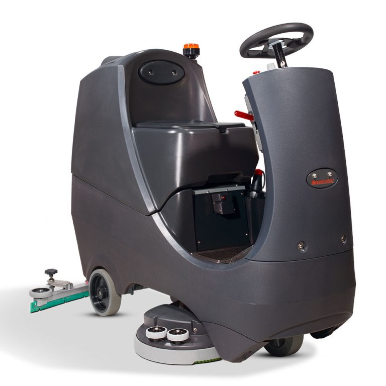 Numatic CRG8072/120T maszyna do mycia podłóg Maszyna do mycia podłóg Numatic CRG8072/120T z siedziskiem, kierownicą i szczotkami roboczymi